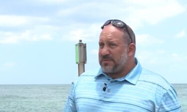 Seth Stern helped save a boy struggling to swim in the Boca Inlet.