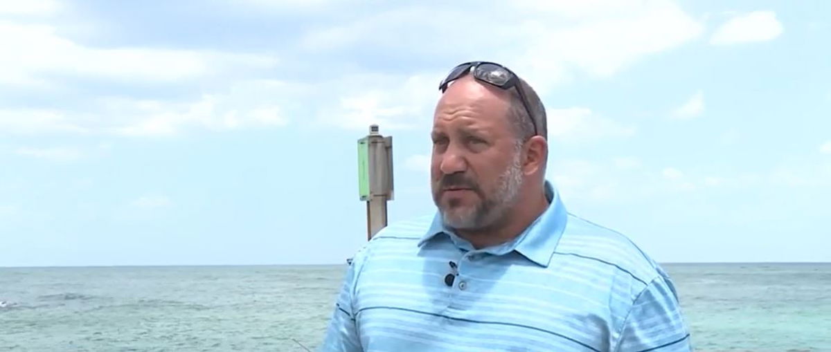 <i>WPBF via CNN Newsource</i><br/>Seth Stern helped save a boy struggling to swim in the Boca Inlet.