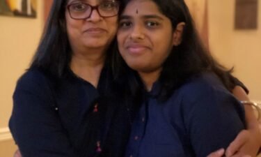 Nalini Ramesh and her daughter Sahana.