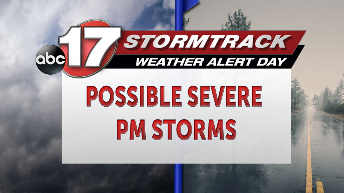 Tracking afternoon showers and storms with isolated severe possible ...