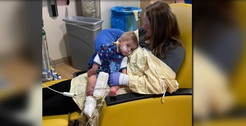 <i>WEVV via CNN Newsource</i><br/>Kaiser Vallee was born with a heart condition that has caused him to spend most of his life in the hospital.