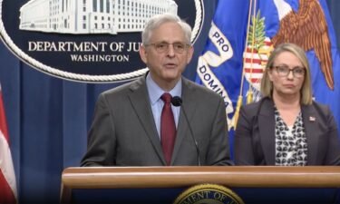 Attorney General Merrick Garland is pictured on June 27