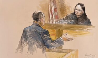 Two federal judges in south Florida urged District Judge Aileen Cannon to forgo overseeing the criminal prosecution of former President Donald Trump. Cannon is seen here in this court sketch on March 14.