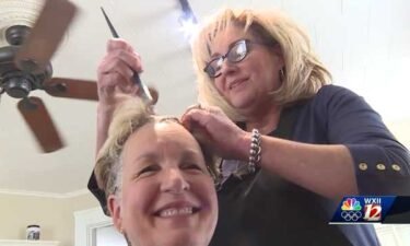 Amy Shoemaker has been a hairdresser for more than 41 years. For at least 30 of them