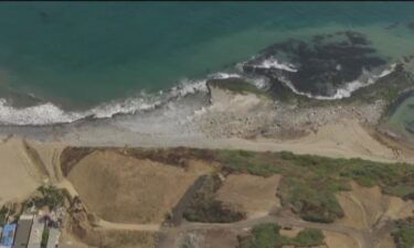 The devastation left behind from a series of landslides on the Palos Verdes Peninsula is still very apparent.