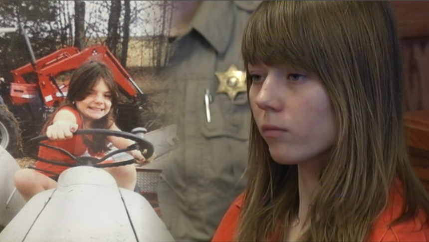 Alyssa Bustamante, right, will go in front of a Missouri Parole Board panel on July 8. She pleaded guilty to killing 9-year-old Elizabeth Olten in 2009.