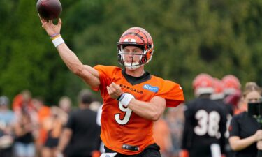 Joe Burrow of the Cincinnati Bengals