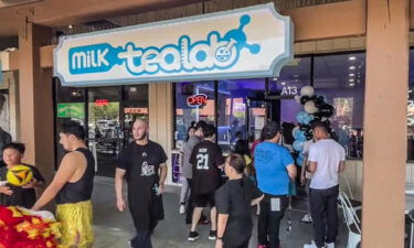 Opening day for the Milk Tea Lab in Concord
