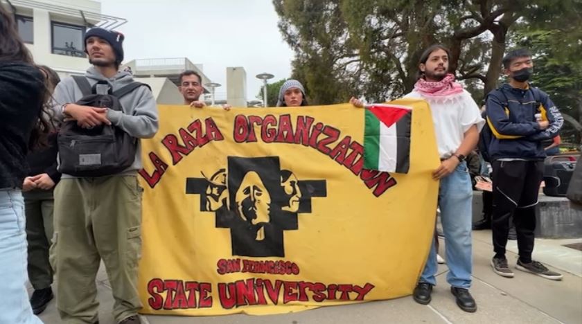 <i>KGO via CNN Newsource</i><br/>Students and staff aligned with the nationwide Gaza encampment protests at San Francisco State University are celebrating a historic win: the university will divest from four companies that do business in Israel.