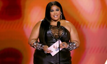 Lizzo at the Grammy Awards in February.