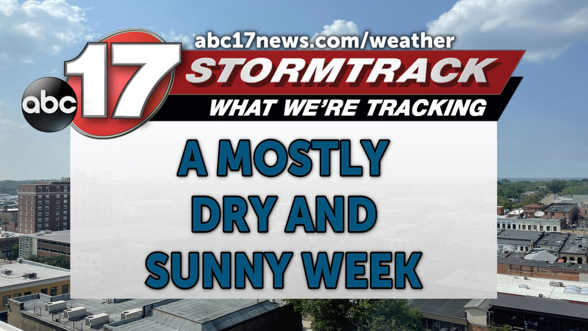 Tracking Mostly Dry And Cooler Weather To Start The Week - Abc17news