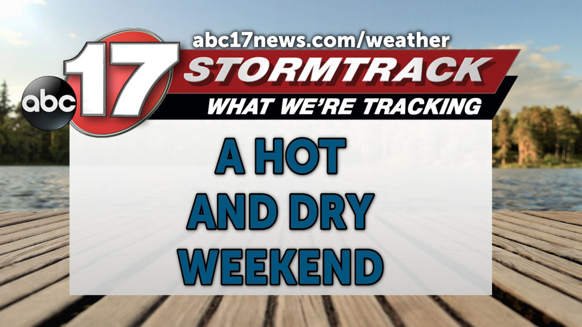 Tracking dry weather and heat persisting into next week - ABC17NEWS