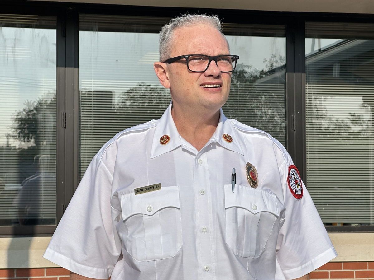 Columbia Fire Chief Brian Schaeffer