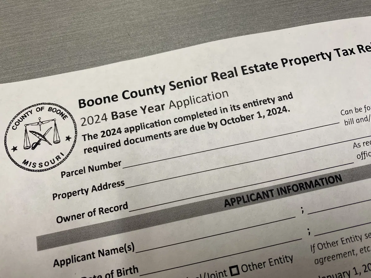 The deadline to apply for the Boone County Senior Real Estate Tax Relief Program is Oct. 1