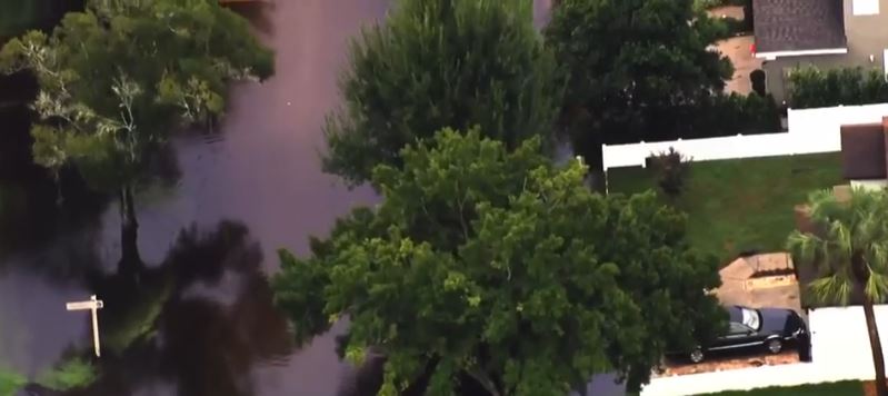 <i>WESH via CNN Newsource</i><br/>Residents of the Shadowbay Boulevard community in Longwood called for action to address ongoing flooding