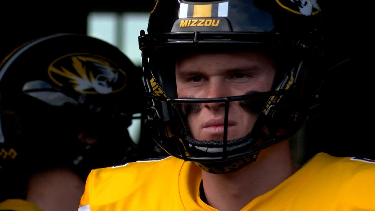 Mizzou quarterback Brady Cook