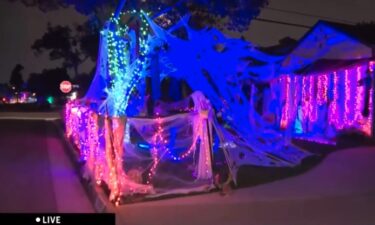 Spooky season is a favorite for the neighbors living on Lisco Street