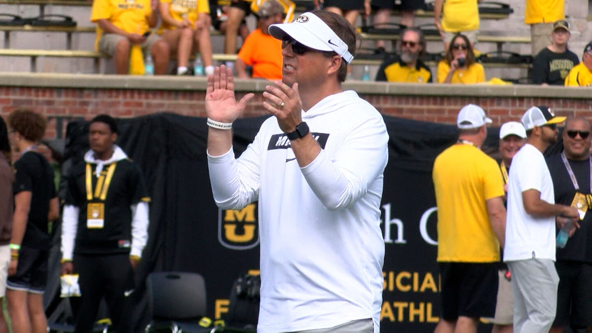 Mizzou football coach Eli Drinkwitz