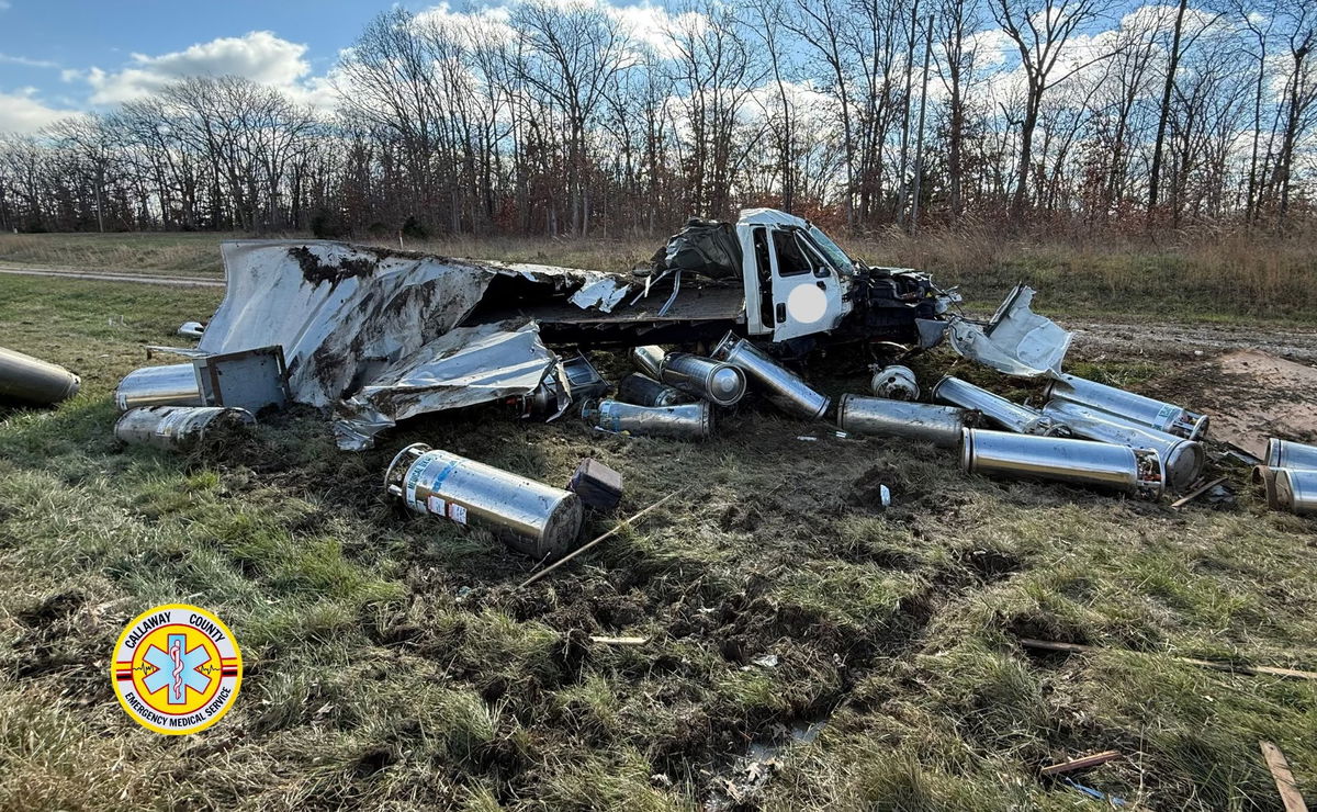 One person was pulled from a two-vehicle crash Thursday on Interstate 70 in Callaway County, Callaway County EMS wrote on its social media. 