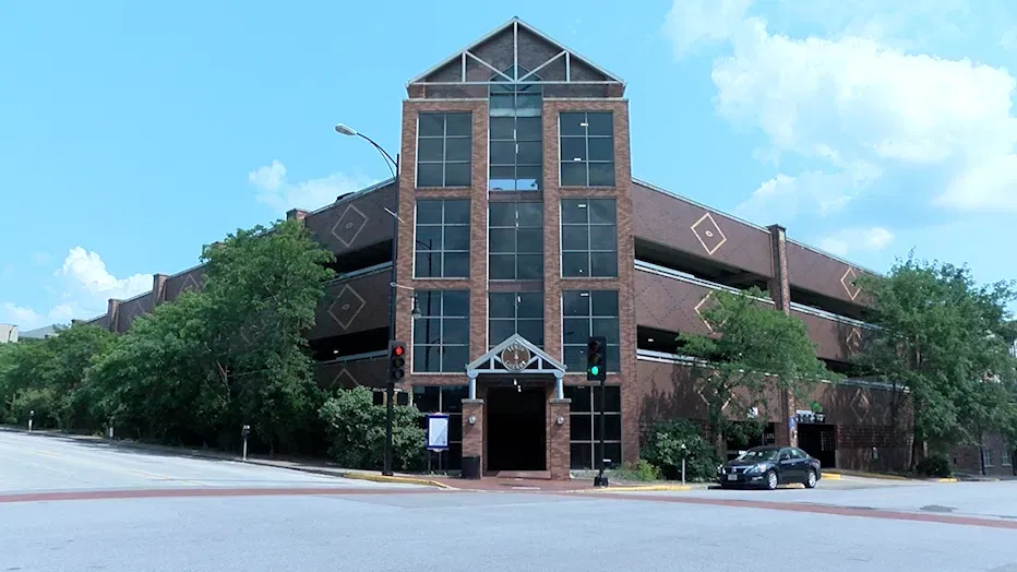 File photo of the parking garage at Tenth and Cherry streets in Downtown Columbia.