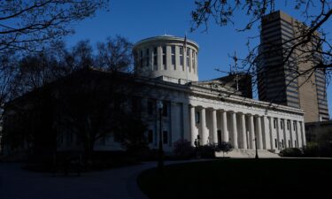 The Ohio Statehouse is seen in Columbus