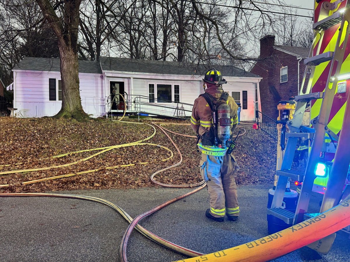 Four people and two pets were displaced after a house in the 100 block of Bolton Drive in Jefferson City caught fire Friday morning, according to a press release from the Jefferson City Fire Department. 