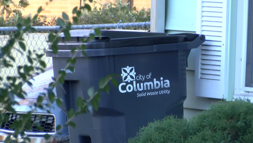 A roll cart is seen in Columbia on Monday, Dec. 9, 2024. 