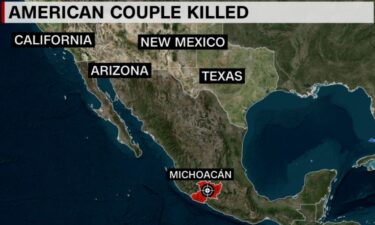 A California couple visiting Mexico for the holidays was shot and killed on Wednesday when armed gunmen fired on their vehicle