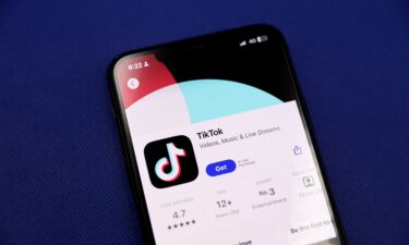 The TikTok application is seen on November 28. President-elect Donald Trump urged the Supreme Court to pause a controversial ban on TikTok that is set to take effect next month