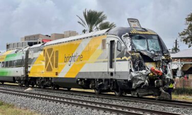 A Brightline train collided with a fire engine in Delray Beach