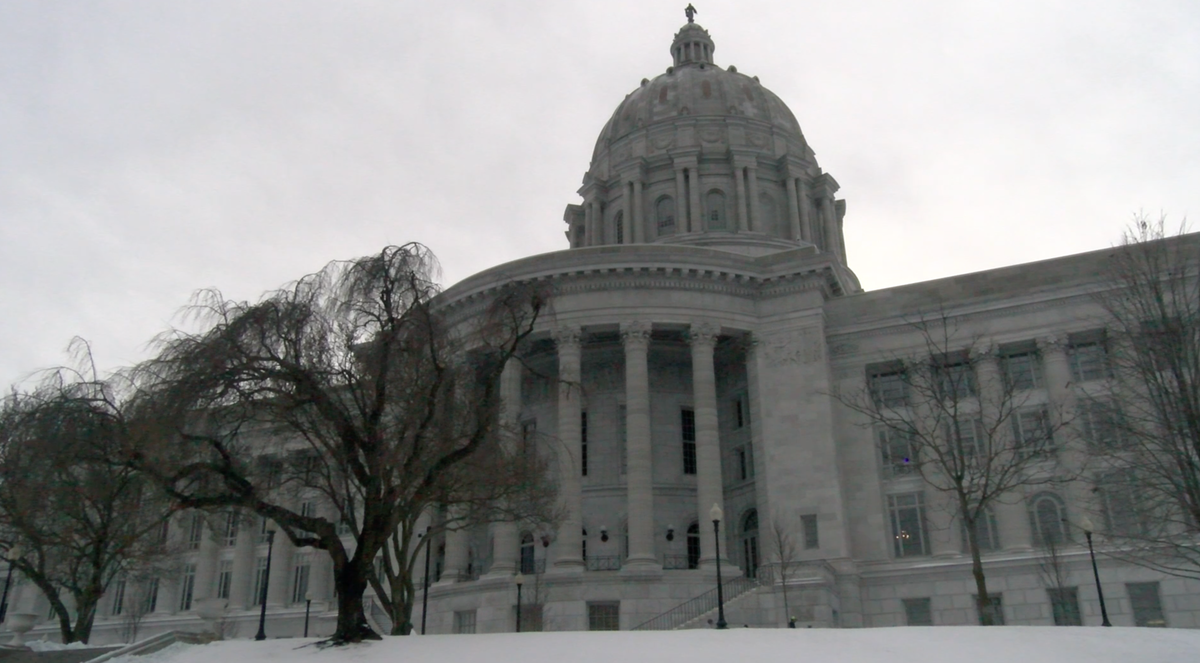 Missouri State Capitol on Jan. 9th, 2025