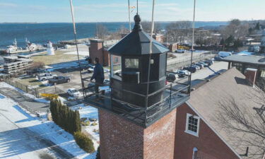 The Newburyport Rear Range Lighthouse offers dinner at the top and an incredible view.