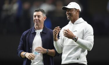 Rory McIlroy and Tiger Woods were in attendance for the first game of TGL.