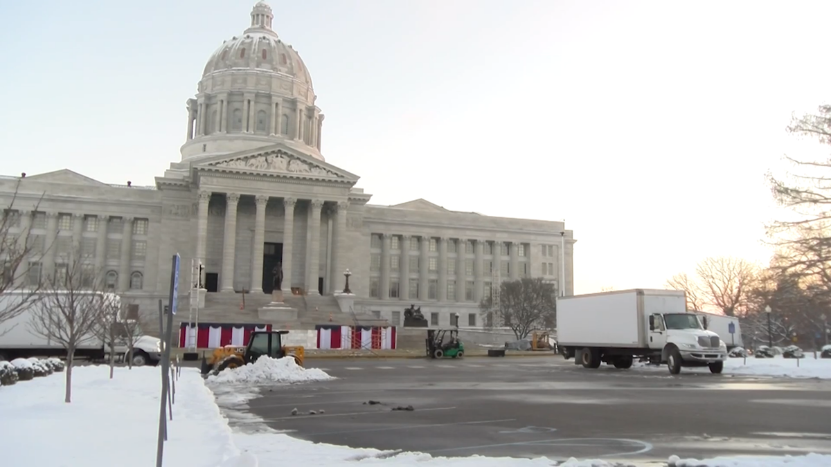 The Capitol on Inauguration Day, Monday, Jan. 13, 2025.