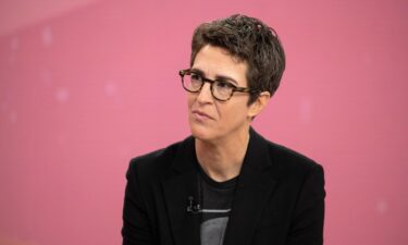 MSNBC anchor Rachel Maddow is pictured. Some of MSNBC’s biggest stars are – in extraordinary on-air fashion – rebuking management’s decision to cancel Joy Reid and Alex Wagner’s shows and lay off their production staffs.