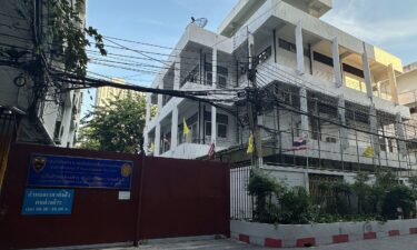 An immigration detention center where Uyghur detainees are held in Bangkok