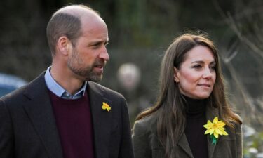 The royal couple visit Meadow Street Community Garden and Woodland in Pontypridd.