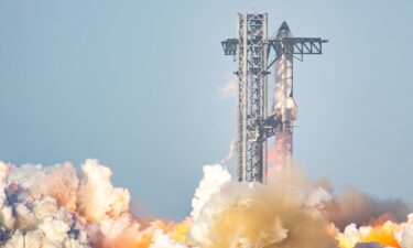 SpaceX Starship Flight 8 takes off from the Starbase facility's launchpad near Brownsville