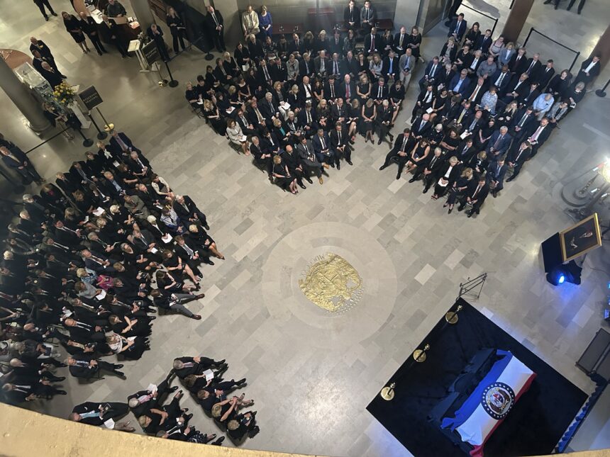 bond funeral high angle