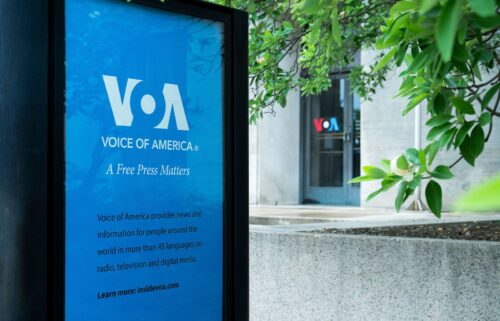The Voice of America building in Washington