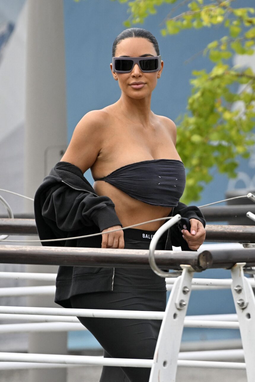 Bezos-Sanchez Venice wedding: Kim Kardashian among celebrities to arrive as celebrations get underway