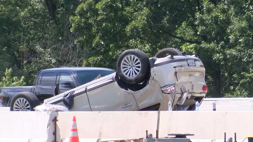 070325 VO I70 CAR FLIP CRASH