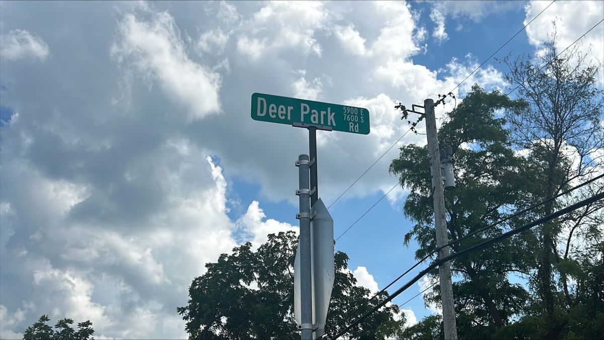 A street sign is seen on Friday, July 4, 2025.