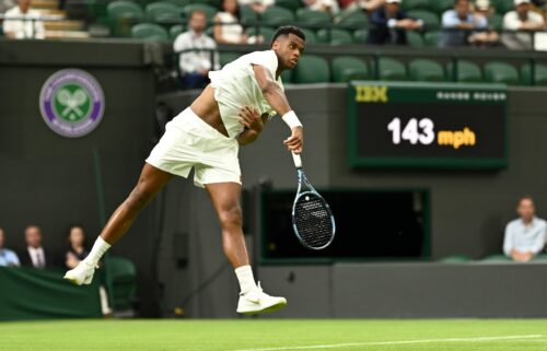 Giovanni Mpetshi Perricard produced the biggest serve in Wimbledon history this year.